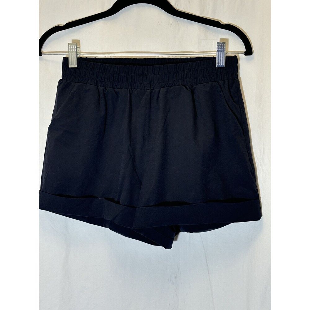AS Revival‎ Womens Sz Small Black Lined Shorts EUC R32